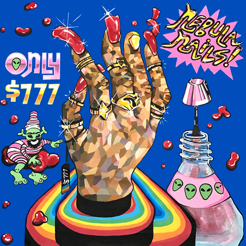 PIXEL the Artist, Nebula Nailz